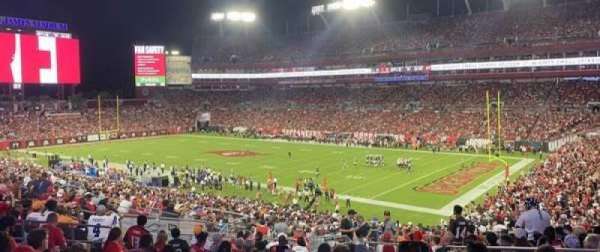 Raymond James Stadium, section: 242, row: R, seat: 12