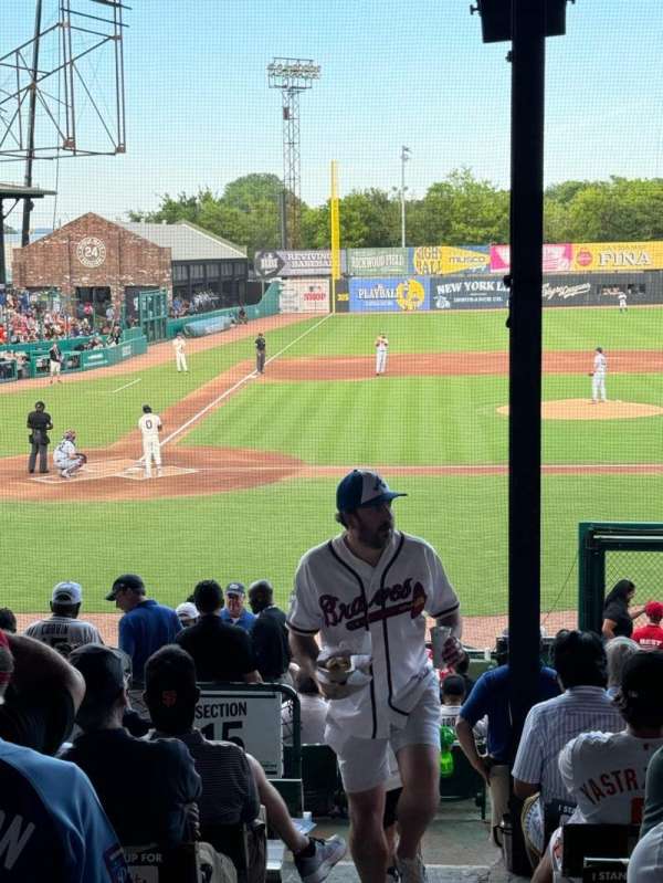 Rickwood Field, section: 17, row: 18, seat: 1