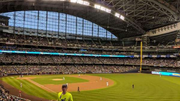 American Family Field, section: 207, row: 8, seat: 3