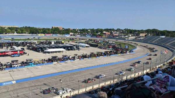 Milwaukee Mile, section: 409, row: 36, seat: 6