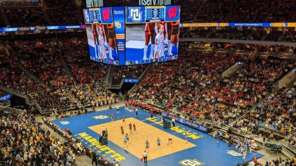 Fiserv Forum, section: 203, row: 3, seat: 24