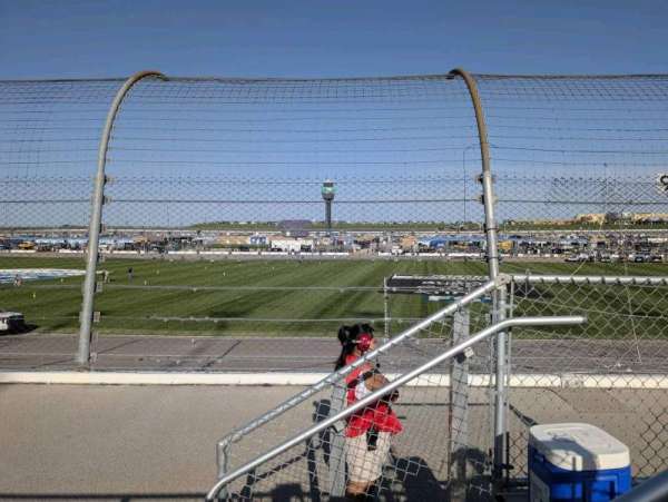 Kansas Speedway, section: 113, row: 1, seat: 1