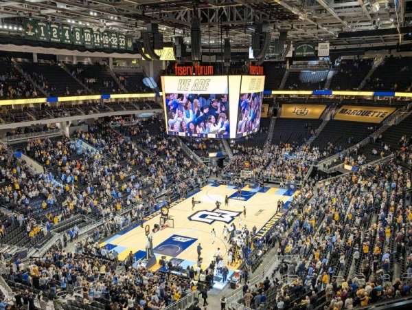 Fiserv Forum, section: 227, row: 4, seat: 15