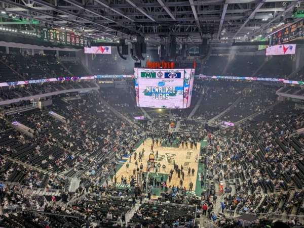 Fiserv Forum, section: 228, row: 6, seat: 18