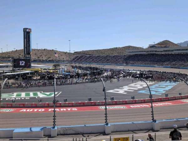 Phoenix Raceway, section: 112, row: 18, seat: 5