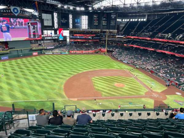 Chase Field, section: 323, row: 15, seat: 17