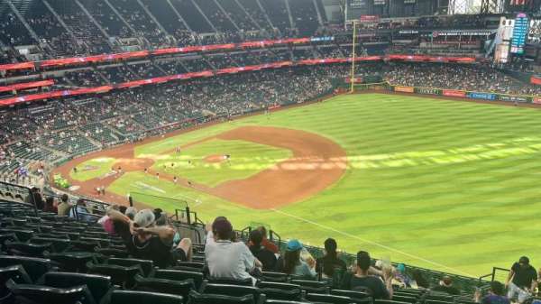 Chase Field, section: 205, row: 17, seat: 7