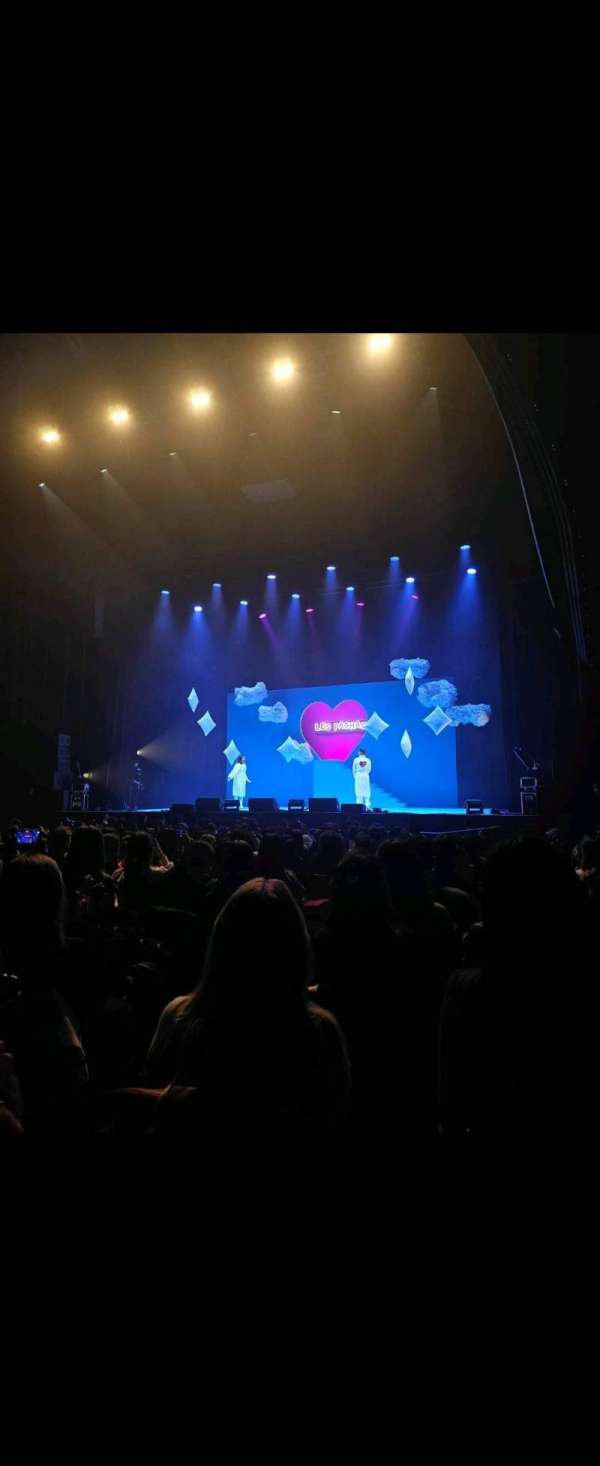 L'Olympia, section: Orchestre, row: 16, seat: 20 S