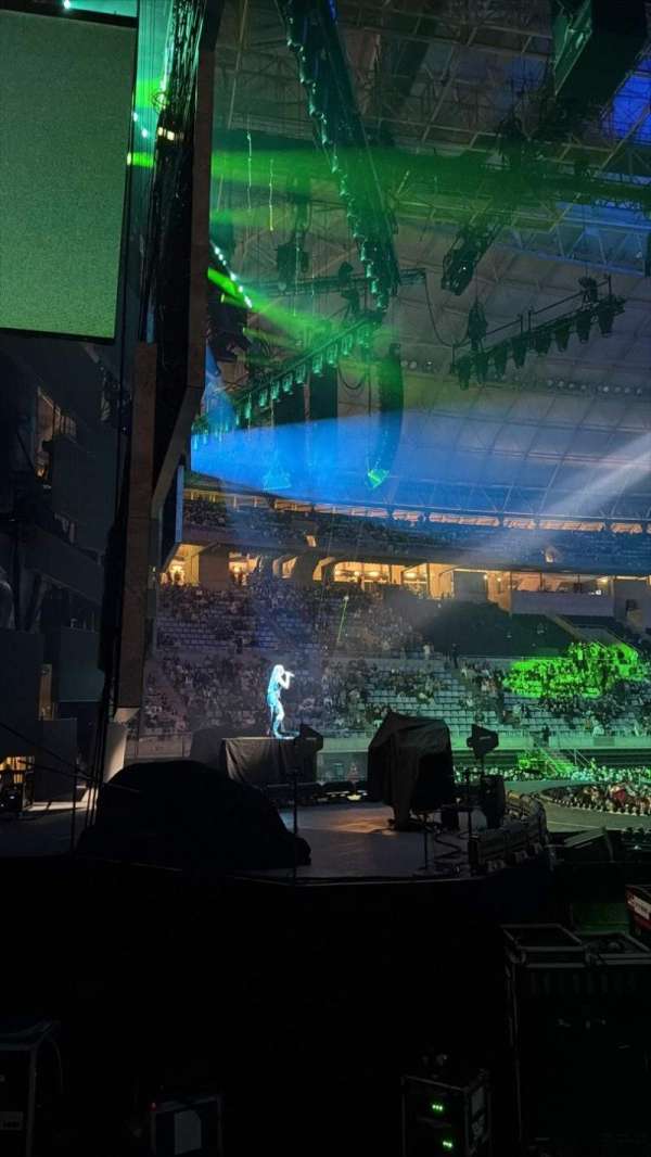 Palau Sant Jordi, section: 126, row: 8, seat: 11