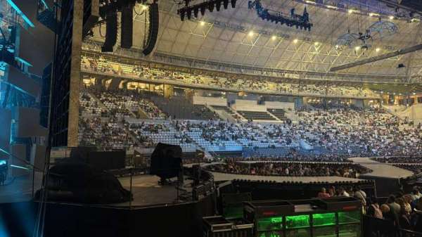 Palau Sant Jordi, section: 126, row: 8, seat: 11