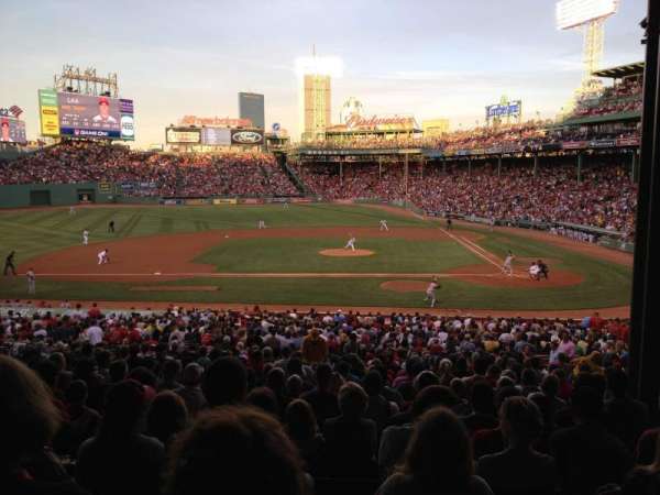 Fenway Park, section: Grandstand 25, row: 10, seat: 6