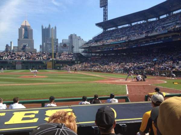 PNC Park, section: 21, row: J, seat: 10