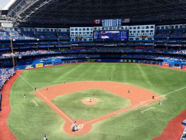 Rogers Centre, section: 523, row: 1, seat: 7