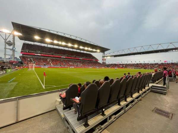 BMO Field, section: 127, row: 1, seat: 1