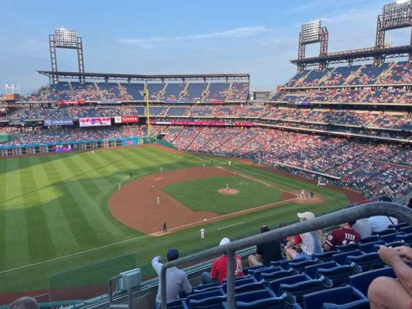Citizens Bank Park, section: 329, row: 6, seat: 1