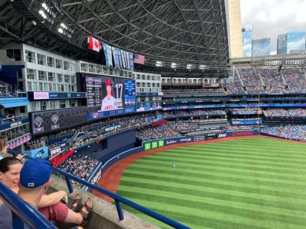 Rogers Centre, section: 540, row: 2, seat: 1