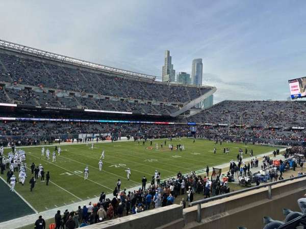 Soldier Field, section: 214, row: 3, seat: 6