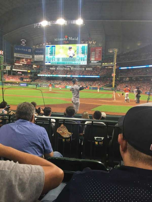 Daikin Park, section: 116, row: 7, seat: 10