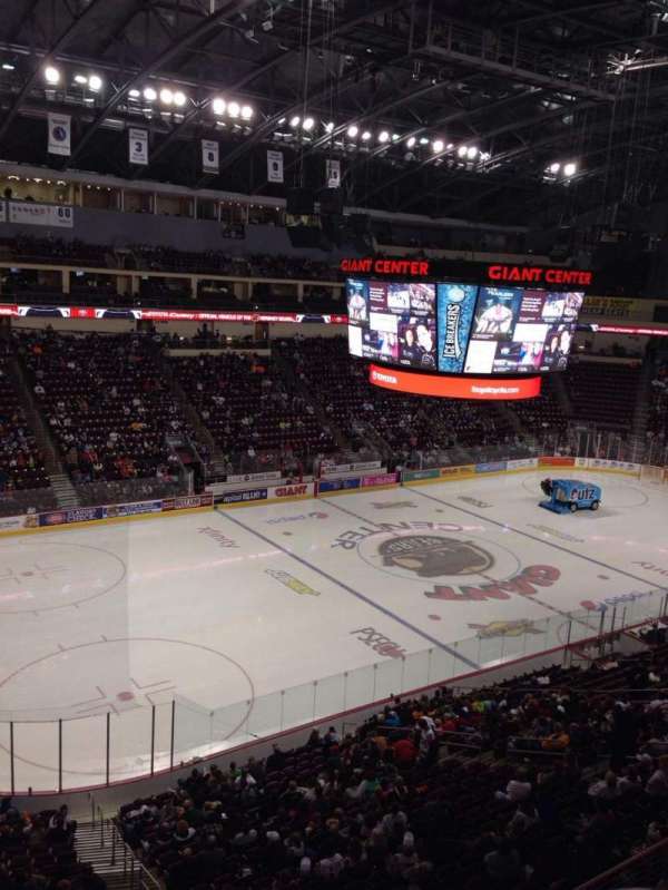 Giant Center, section: 204, row: A, seat: 1