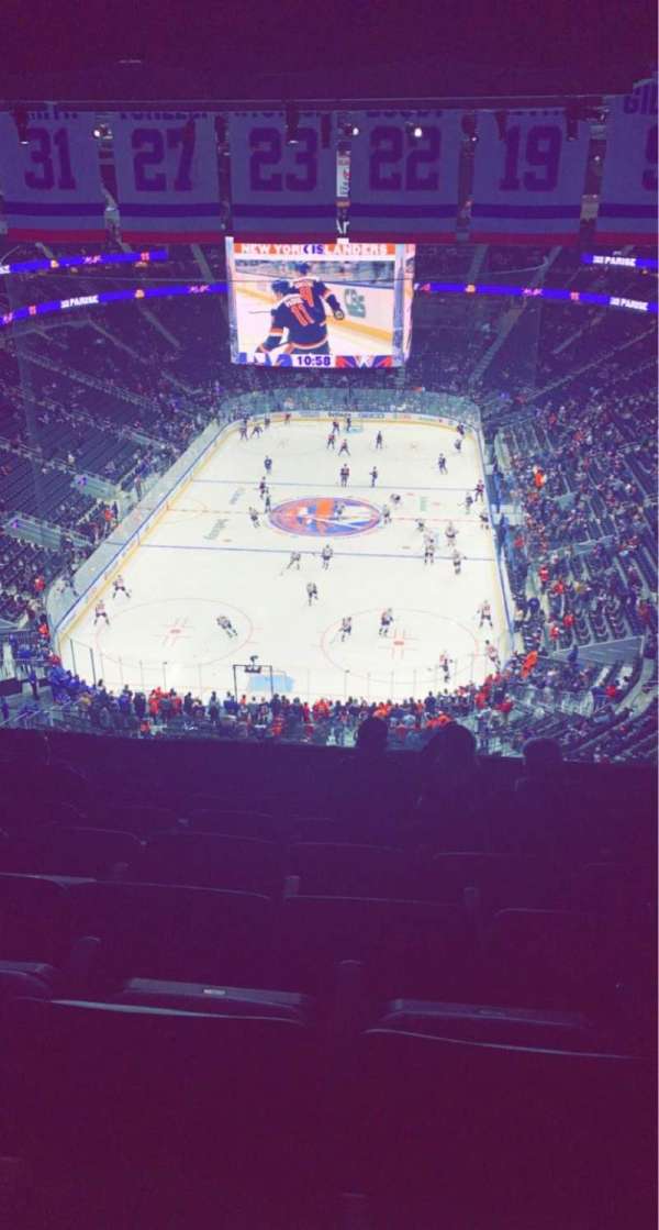 UBS Arena, section: 313, row: 7, seat: 14