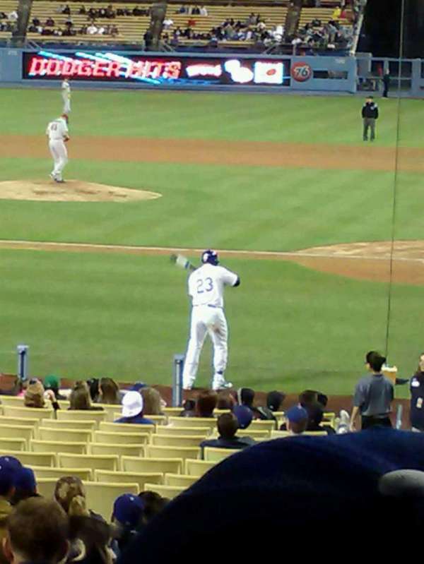 Dodger Stadium, section: 9FD, row: S, seat: 2