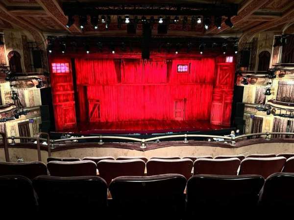 Winter Garden Theatre, section: Mezzanine RC, row: E, seat: 105