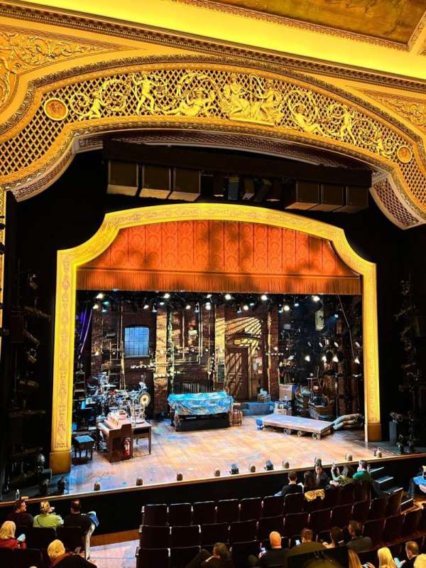 James Earl Jones Theatre, section: Mezzanine L, row: B, seat: 1