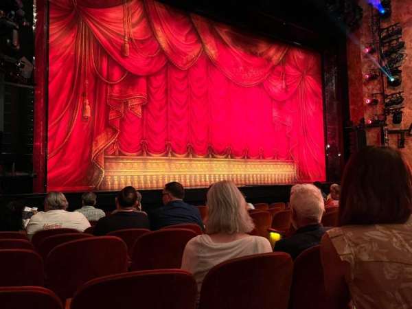 August Wilson Theatre, section: Orchestra L, row: L, seat: 7