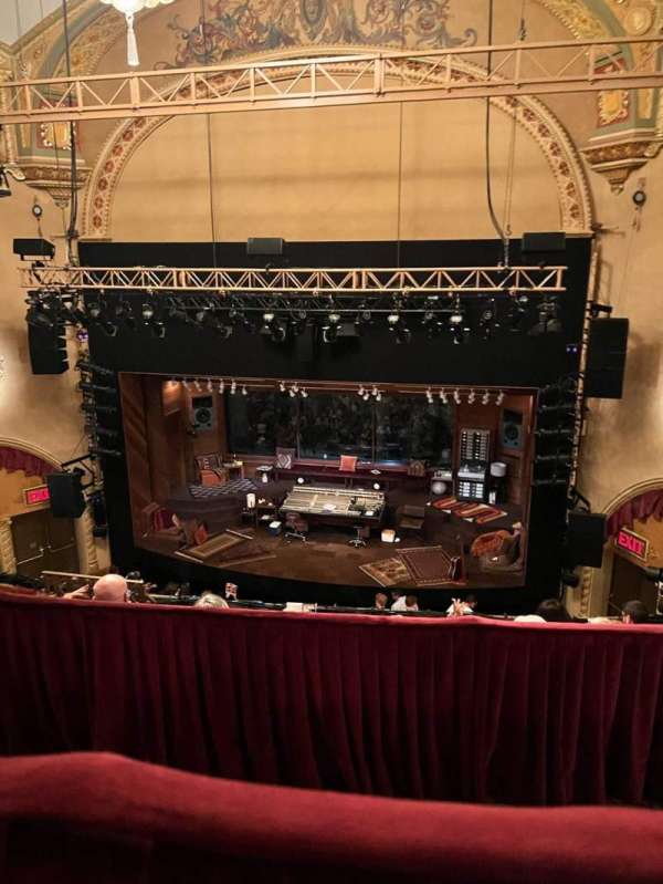 John Golden Theatre, section: Rear Mezzanine R, row: A, seat: 114