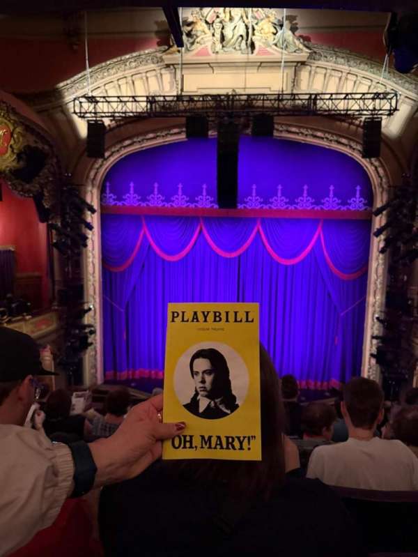 Lyceum Theatre, Broadway, section: Mezzanine C, row: G, seat: 106