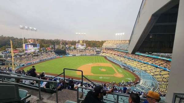 Dodger Stadium, section: 13RS, row: DD, seat: 3