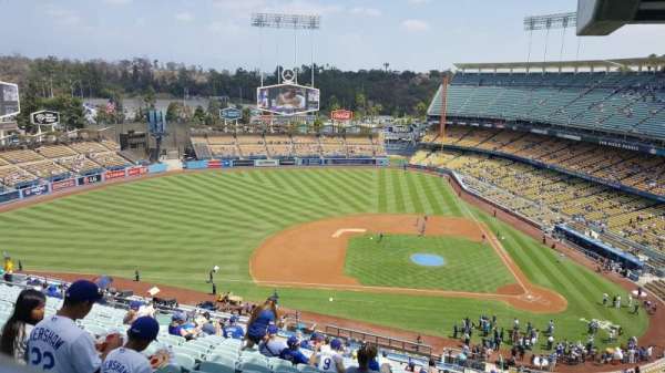 Dodger Stadium, section: 13RS, row: AA, seat: 3