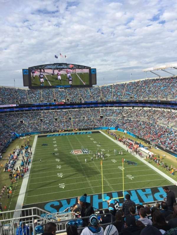 Bank of America Stadium, section: 529, row: 11, seat: 24