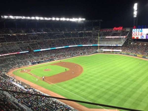 Truist Park, section: 412, row: 2