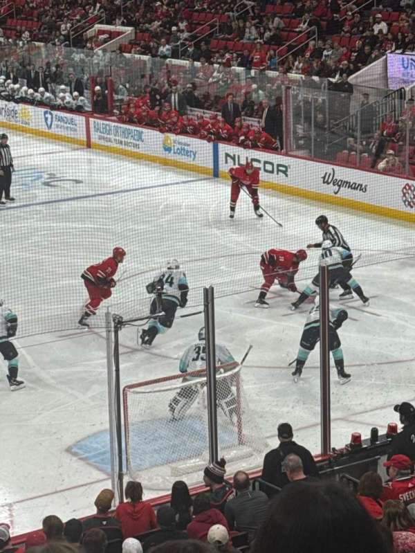 Lenovo Center, section: 113, row: W, seat: 3