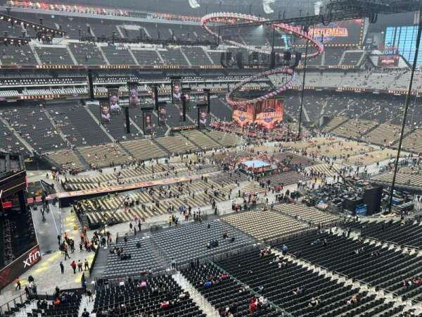 Allegiant Stadium, section: 317, row: 1, seat: 1