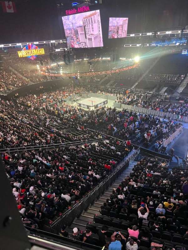 T-Mobile Arena, section: 227, row: A, seat: 1