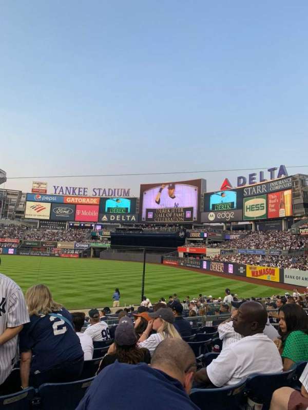 Yankee Stadium, section: 112, row: 7, seat: 12