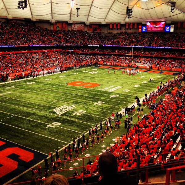 JMA Wireless Dome, section: 306, row: I, seat: 10