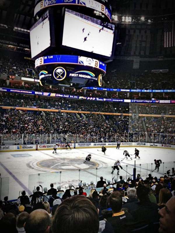 KeyBank Center, section: 106, row: 16, seat: 13
