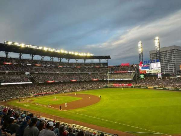 Truist Park, section: 214, row: 6, seat: 1