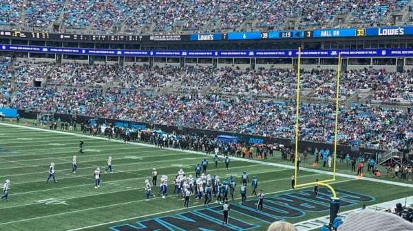 Bank of America Stadium, section: 205, row: 5, seat: 15