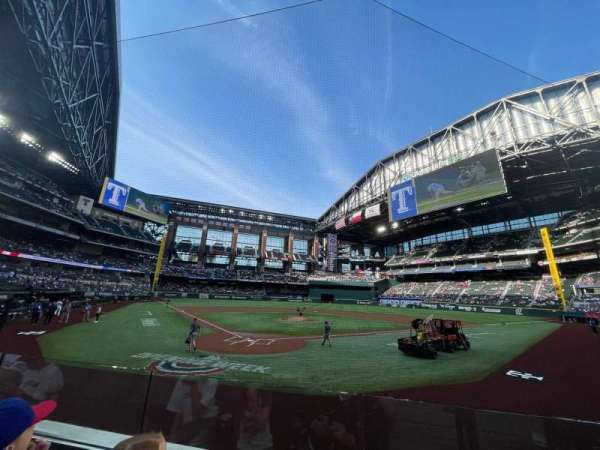 Globe Life Field, section: 14, row: 2, seat: 12