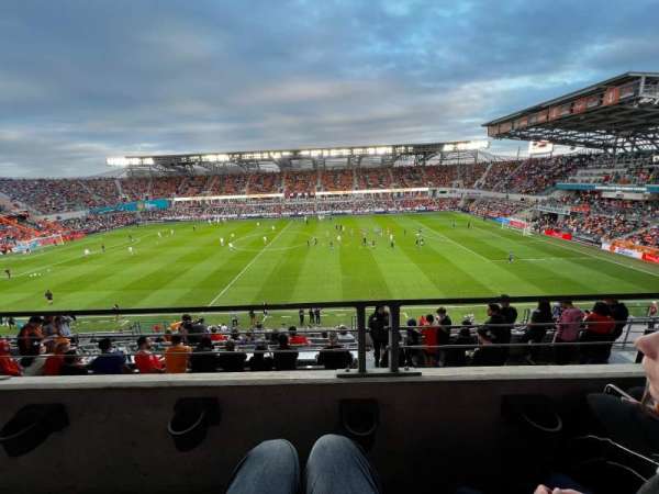 Shell Energy Stadium, section: 206A, row: A, seat: 3
