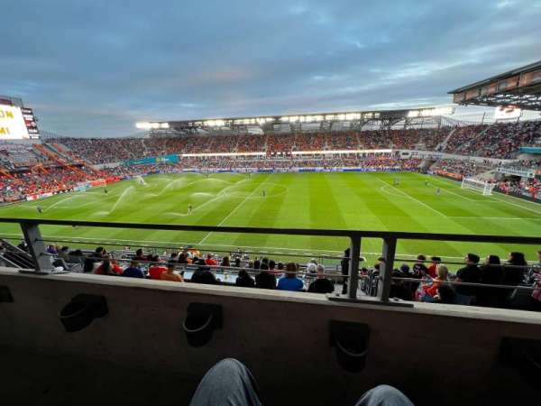 Shell Energy Stadium, section: 206A, row: A, seat: 3