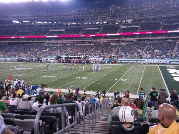 MetLife Stadium, section: 110, row: 11, seat: 11