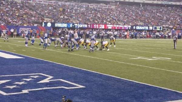 MetLife Stadium, section: 144, row: 1, seat: 9