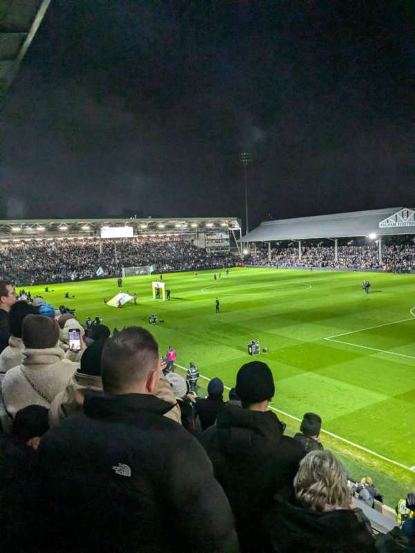Craven Cottage, section: R18, row: 18, seat: 230