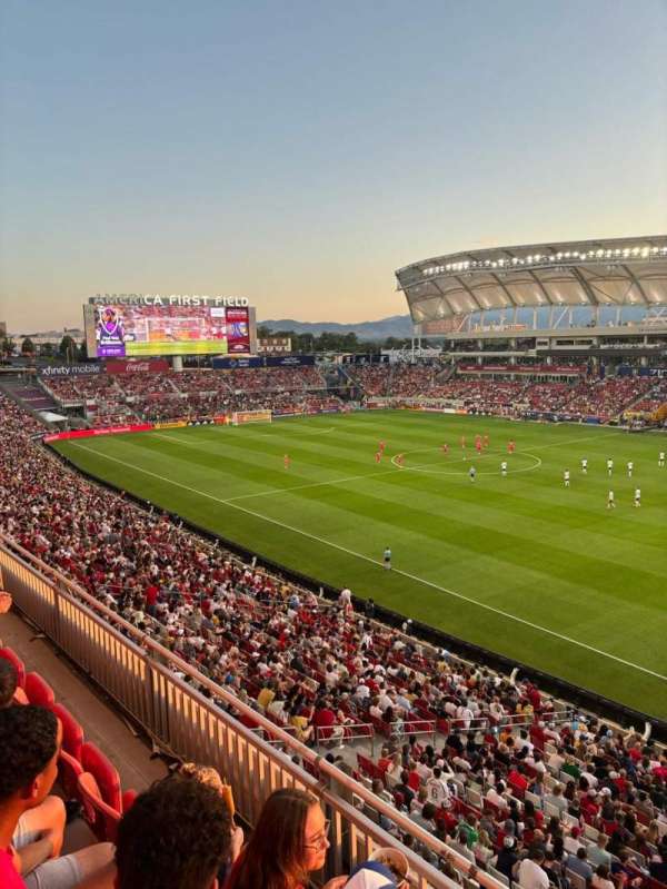 America First Field, section: 234, row: C, seat: 1