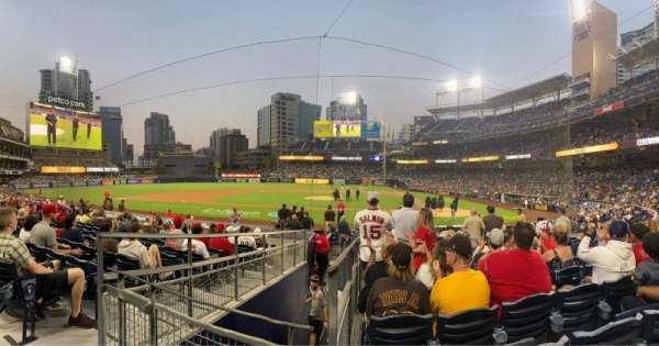 Petco Park, section: 106, row: 18, seat: 14